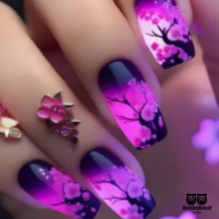 PRESS ON NAILS - SACRED BLOOM 